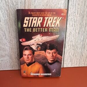 Star Trek The Better Man Howard Weinstein Paperback Book #72 Pocket Books 1994‎